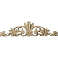 thumbnail image 1 of Ekena Millwork 12"W x 3 1/2"H x 5/8"D Small Marseille Center with Scrolls, Maple, 1 of 2