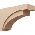 thumbnail image 1 of 12"W x 36"D x 24"H Classic Rivera Rough Cedar Woodgrain TimberThane Corbel, Primed Tan, 1 of 6