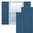thumbnail image 1 of Ekena Millwork 12"W x 37"H True Fit PVC Hastings Fixed Mount Shutters, Sojourn Blue (Per Pair - Hardware Not Included), 1 of 9