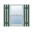 thumbnail image 1 of Ekena Millwork 12"W x 41"H Mid-America Vinyl, TailorMade Three Board Spaced (2 Batten), Board-n-Batten Shutters, w/Installation Shutter-Lok's (Per Pair), 028 - Forest Green, 1 of 1