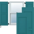 thumbnail image 1 of Ekena Millwork 12"W x 74"H Americraft Two Equal Raised Panel Exterior Real Wood Shutters (Per Pair), Antigua, 1 of 10