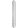 thumbnail image 1 of Ekena Millwork 12"W x 8'H Craftsman Classic Square Non-Tapered San Juan Capistrano Fretwork Column w/ Mission Capital & Mission Base, 1 of 8