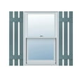 thumbnail image 1 of Ekena Millwork 12 in. W x 54 in. H Builders Edge, TailorMade Three Board Spaced (2 Batten), Board-n-Batten Shutters, Includes Matching Installation Spikes (Per Pair), 004 - Wedgewood Blue, 1 of 1