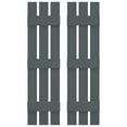 thumbnail image 1 of Ekena Millwork 12 in. W x 63 in. H Builders Edge, Standard Three Board Spaced, Board-n-Batten Shutters, Includes Matching Installation Spikes (Per Pair), 419 - Storm Cloud, 1 of 12