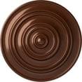 thumbnail image 1 of Ekena Millwork 13 1/4"OD x 1/2"P Classic Ceiling Medallion (Fits Canopies up to 4 1/8"), Hand-Painted Copper Penny, 1 of 6