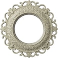 thumbnail image 1 of Ekena Millwork 13 1/4"OD x 6 5/8"ID x 1 1/8"P Orrington Ceiling Medallion (Fits Canopies up to 6 5/8"), Hand-Painted Clear Yellow, 1 of 5