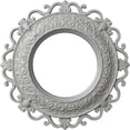 thumbnail image 1 of Ekena Millwork 13 1/4"OD x 6 5/8"ID x 1 1/8"P Orrington Ceiling Medallion (Fits Canopies up to 6 5/8"), Hand-Painted Frost, 1 of 5