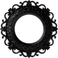 thumbnail image 1 of Ekena Millwork 13 1/4"OD x 6 5/8"ID x 1 1/8"P Orrington Ceiling Medallion (Fits Canopies up to 6 5/8"), Hand-Painted Jet Black, 1 of 5