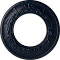 thumbnail image 1 of Ekena Millwork 13 1/4"OD x 7 1/8"ID x 7/8"P Salem Ceiling Medallion (Fits Canopies up to 7 1/8"), Hand-Painted Midnight Dream, 1 of 5