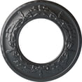thumbnail image 1 of Ekena Millwork 13 1/4"OD x 7 1/8"ID x 7/8"P Salem Ceiling Medallion (Fits Canopies up to 7 1/8"), Hand-Painted Pewter, 1 of 5