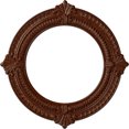 thumbnail image 1 of Ekena Millwork 13 1/8"OD x 8"ID x 5/8"P Benson Ceiling Medallion (Fits Canopies up to 8"), Hand-Painted Burnished Mahogany Crackle, 1 of 6