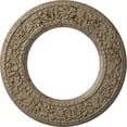 thumbnail image 1 of Ekena Millwork 13 3/8"OD x 7 1/2"ID x 3/4"P Blackthorn Ceiling Medallion (Fits Canopies up to 7 1/2"), Hand-Painted Gobi Desert Crackle, 1 of 6