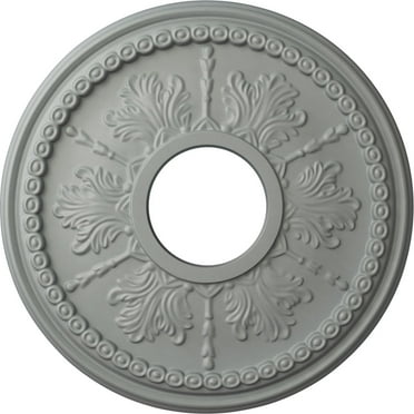 Ekena Millwork 13 7/8"OD x 3 3/4"ID x 1 1/4"P Tirana Ceiling Medallion (Fits Canopies up to 4 3/4")