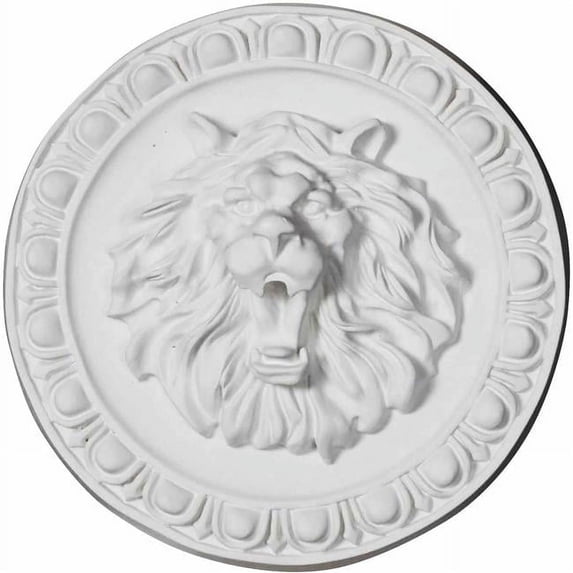 Ekena Millwork 13.75 x 3.63 in. Lion Rosette