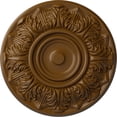 thumbnail image 1 of Ekena Millwork 13"OD x 1 3/8"P Whitman Ceiling Medallion (For Canopies up to 3 3/4"), Hand-Painted Smokey Topaz, 1 of 5