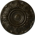 thumbnail image 1 of Ekena Millwork 13"OD x 1 3/8"P Whitman Ceiling Medallion (For Canopies up to 3 3/4"), Hand-Painted Stone Hearth Crackle, 1 of 5