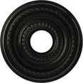thumbnail image 1 of Ekena Millwork 13"OD x 3 1/2"ID x 3/4"P Cole Thermoformed PVC Ceiling Medallion (Fits Canopies up to 4 1/4"), Textured Metallic Galaxy, 1 of 5
