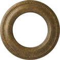 thumbnail image 1 of Ekena Millwork 13"OD x 7 1/2"ID x 3/4"P Bradford Classic Ceiling Medallion (Fits Canopies up to 8 5/8"), Hand-Painted Rubbed Bronze, 1 of 6