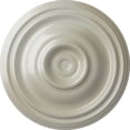 thumbnail image 1 of Ekena Millwork 14 3/4"OD x 1 3/4"P Traditional Ceiling Medallion (Fits Canopies up to 4"), Hand-Painted Flash Blue, 1 of 6