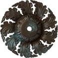 thumbnail image 1 of Ekena Millwork 14 5/8"OD x 2 1/4"P Needham Ceiling Medallion (Fits Canopies up to 4 1/4"), Hand-Painted Bronze Blue Patina, 1 of 6