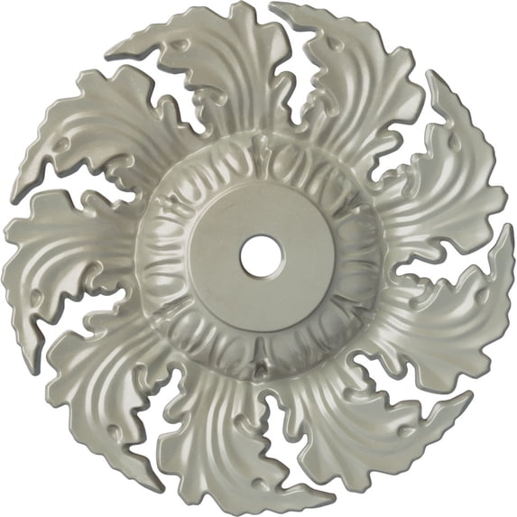 Ekena Millwork 14 5/8"OD x 2 1/4"P Needham Ceiling Medallion (Fits Canopies up to 4 1/4"), Hand-Painted Flash Copper