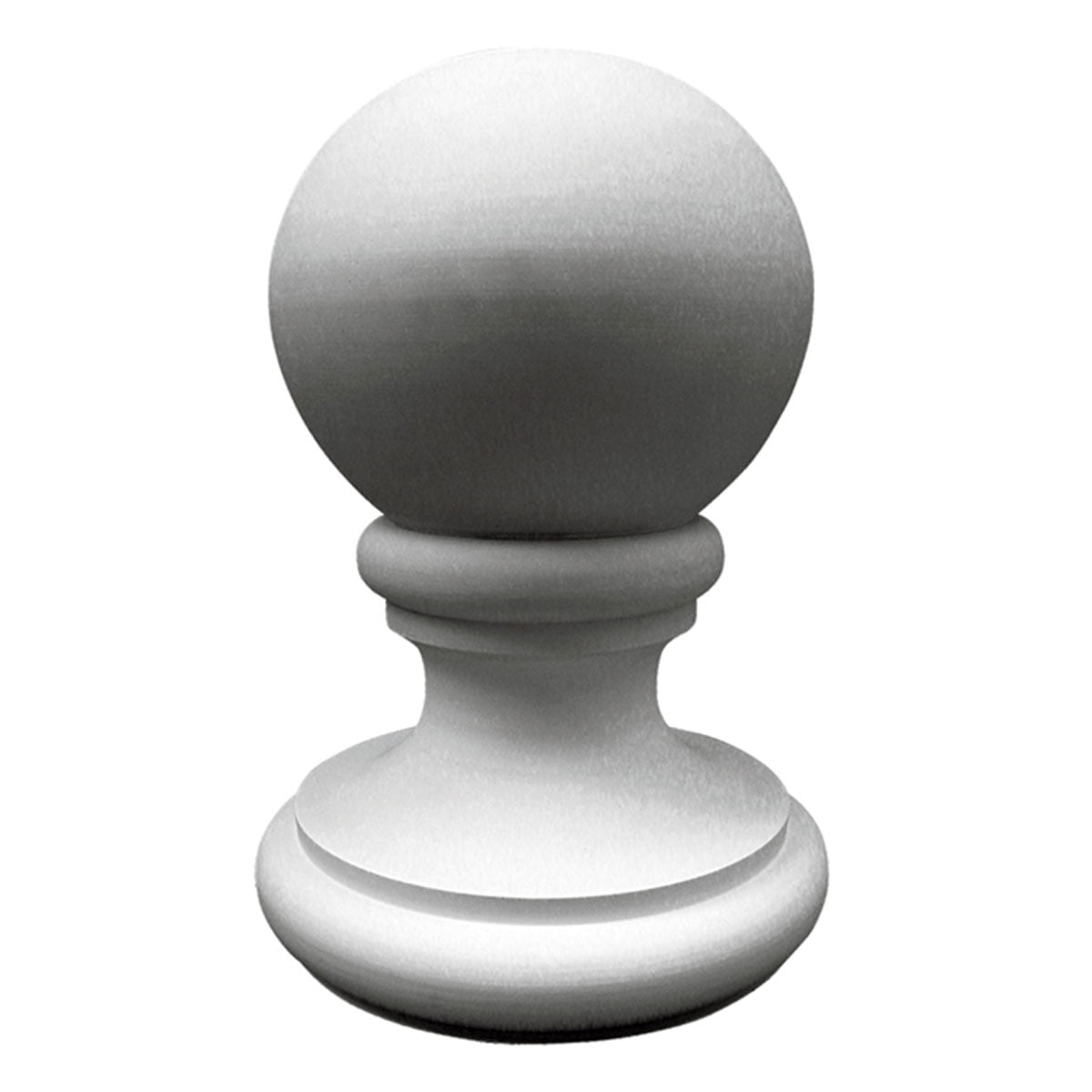 Elegant Traditional Polyurethane Finial, 14.88" x 21.38"