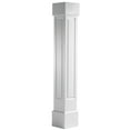 thumbnail image 1 of Ekena Millwork 14"W x 10'H Craftsman Classic Square Non-Tapered Raised Panel Column w/ Standard Capital & Base, 1 of 5