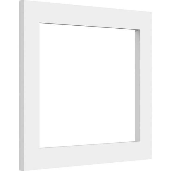 Ekena Millwork 14"W x 12"H x 3/8"P Prescott Decorative Wall Panel (Two-Piece)