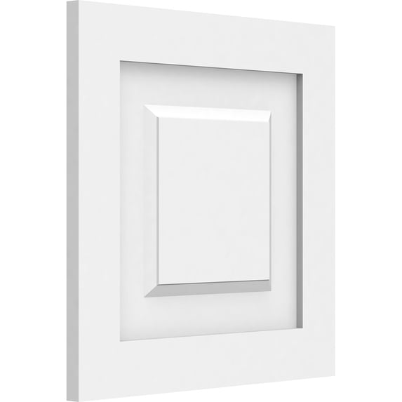 Ekena Millwork 14"W x 14"H x 5/8"P Harrison Raised Panel Decorative Wall Panel