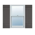 thumbnail image 1 of Ekena Millwork 14"W x 49"H Lifetime Vinyl, TailorMade Four Board Joined (2 Batten), Board-n-Batten Shutters, w/Shutter-Loks (Per Pair), Tuxedo Grey, 1 of 10