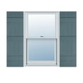 thumbnail image 1 of Ekena Millwork 14"W x 54"H Lifetime Vinyl, TailorMade Four Board Joined (2 Batten), Board-n-Batten Shutters, w/Shutter-Loks (Per Pair), Wedgewood Blue, 1 of 10