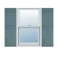 thumbnail image 1 of Ekena Millwork 14 in. W x 63 in. H Builders Edge, Standard Four Board Joined (3 Batten), Board-n-Batten Shutters, Includes Matching Installation Spikes (Per Pair), 004 - Wedgewood Blue, 1 of 9