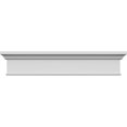 thumbnail image 1 of Ekena Millwork 142" Bottom Width x 145 1/8" Top Width x 6 1/8"H x 1/2"P Craftsman Crosshead, 1 of 24
