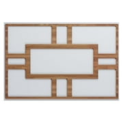 Ekena Millwork 15 1/2"W x 23 3/8"H x 1/4"T Large Hastings Decorative Fretwork Wood Wall Panels, Walnut