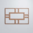 thumbnail image 1 of Ekena Millwork 15 1/2"W x 23 3/8"H x 3/8"T Large Hastings Decorative Fretwork Wood Wall Panels, Wood (Paint Grade), 1 of 3