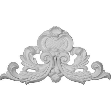 Ekena Millwork 15 1/4"W x 8 1/4"H x 1 1/4"P Hamilton Onlay