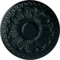 thumbnail image 1 of Ekena Millwork 15 3/4"OD x 1 1/2"P Colton Ceiling Medallion (Fits Canopies up to 4 3/4"), Hand-Painted Night Shade, 1 of 6