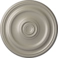 thumbnail image 1 of Ekena Millwork 15 3/4"OD x 1 1/2"P Devon Ceiling Medallion (Fits Canopies up to 3 5/8"), Hand-Painted Pearl White, 1 of 6