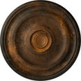thumbnail image 1 of Ekena Millwork 15 3/4"OD x 1 1/2"P Devon Ceiling Medallion (Fits Canopies up to 3 5/8"), Hand-Painted Rust, 1 of 6