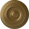 thumbnail image 1 of Ekena Millwork 15 3/4"OD x 1 3/8"P Artis Ceiling Medallion (Fits Canopies up to 6 7/8"), Hand-Painted Pale Gold, 1 of 5