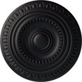 thumbnail image 1 of Ekena Millwork 15 3/4"OD x 1 3/8"P Artis Ceiling Medallion (Fits Canopies up to 6 7/8"), Hand-Painted Steel Gray, 1 of 5