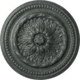thumbnail image 1 of Ekena Millwork 15 3/4"OD x 1 7/8"P Chester Ceiling Medallion (Fits Canopies up to 2 1/4"), Hand-Painted Athenian Green Crackle, 1 of 6