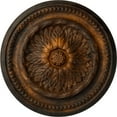 thumbnail image 1 of Ekena Millwork 15 3/4"OD x 1 7/8"P Chester Ceiling Medallion (Fits Canopies up to 2 1/4"), Hand-Painted Rust, 1 of 6