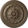 thumbnail image 1 of Ekena Millwork 15 3/4"OD x 1 7/8"P Chester Ceiling Medallion (Fits Canopies up to 2 1/4"), Hand-Painted Warm Silver, 1 of 6
