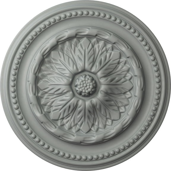 Ekena Millwork 15 3/4"OD x 1 7/8"P Chester Ceiling Medallion (Fits Canopies up to 2 1/4")