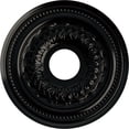 thumbnail image 1 of Ekena Millwork 15 3/4"OD x 3 1/4"ID x 1"P Galway Ceiling Medallion (Fits Canopies up to 3 1/4"), Hand-Painted Black Pearl, 1 of 6