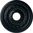 thumbnail image 1 of Ekena Millwork 15 3/4"OD x 3 1/4"ID x 1"P Galway Ceiling Medallion (Fits Canopies up to 3 1/4"), Hand-Painted Night Shade, 1 of 6