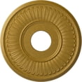 thumbnail image 1 of Ekena Millwork 15 3/4"OD x 3 7/8"ID x 3/4"P Berkshire Ceiling Medallion (Fits Canopies up to 7"), Hand-Painted Pharaohs Gold, 1 of 6