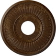 thumbnail image 1 of Ekena Millwork 15 3/4"OD x 3 7/8"ID x 3/4"P Berkshire Ceiling Medallion (Fits Canopies up to 7"), Hand-Painted Root Beer Crackle, 1 of 6
