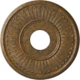 thumbnail image 1 of Ekena Millwork 15 3/4"OD x 3 7/8"ID x 3/4"P Berkshire Ceiling Medallion (Fits Canopies up to 7"), Hand-Painted Rubbed Bronze, 1 of 6